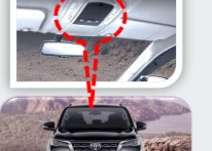 Toyota Fortuner Overhead Console